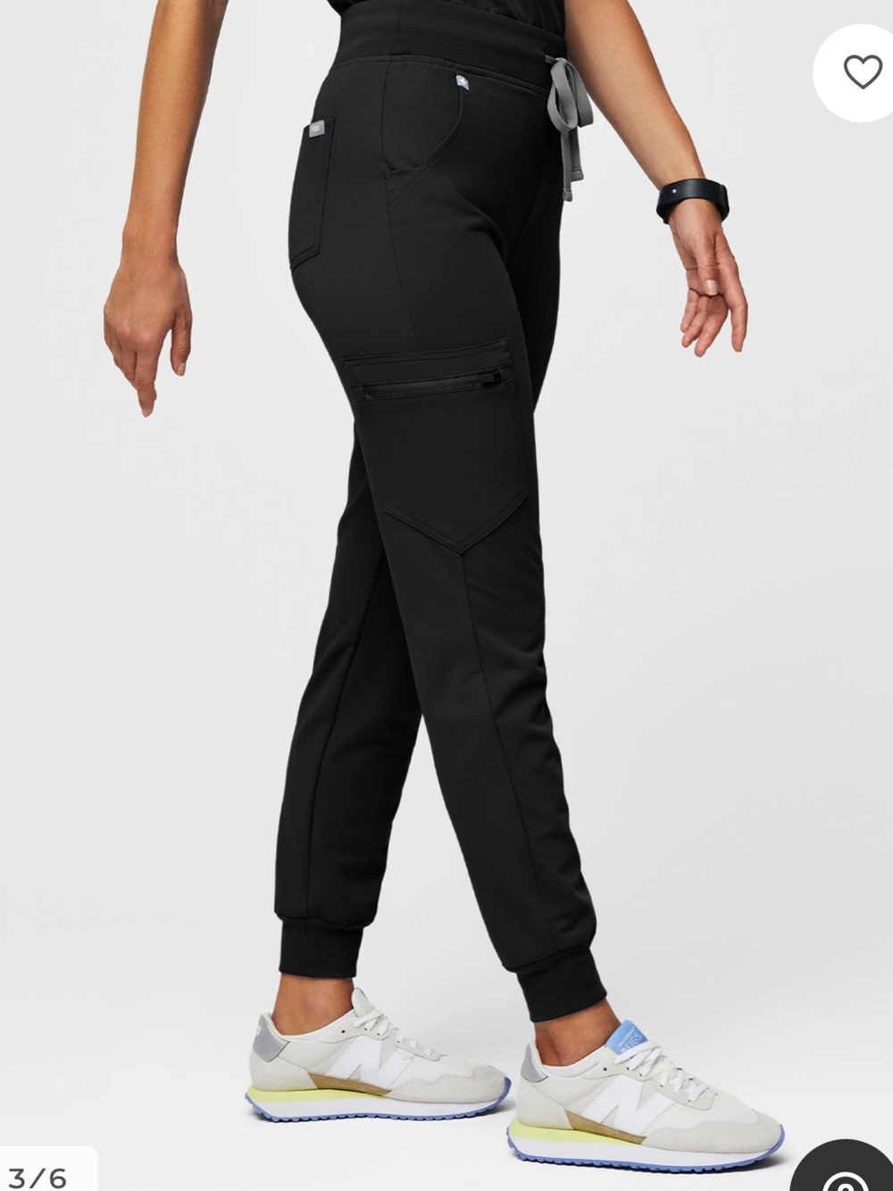 Figs High Waisted Zamora Jogger Scrub Pants™ // Size XS Regular - Picture 2 of 4